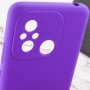 Чохол Silicone Cover Lakshmi Full Camera (AAA) для Xiaomi Redmi 12C Фіолетовий / Amethyst