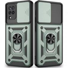 Чохол Ummi Camshield Serge Ring для Samsung Galaxy M33 5G Зелений