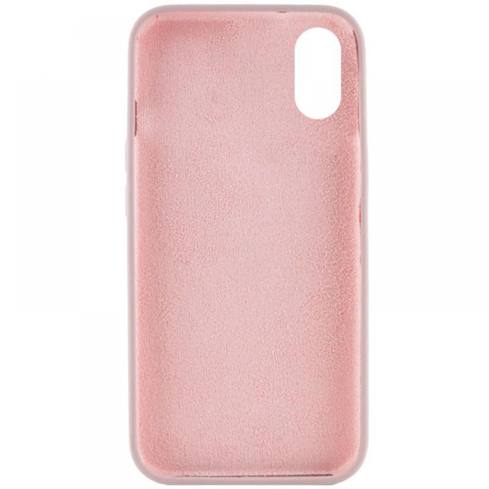 Чохол Silicone Case Full Protective (AA) NO LOGO для Apple iPhone XR (6.1") Сірий / Lavender