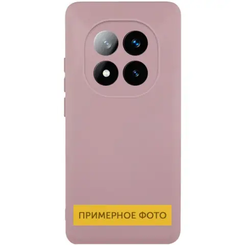 Чохол Silicone Cover Lakshmi Full Camera (AAA) для Xiaomi Redmi A5 / Poco C71 Рожевий / Pink Sand