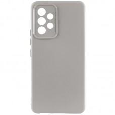 Чохол TPU GETMAN Liquid Silk Full Camera для Samsung Galaxy A32 4G Сірий / Lavender