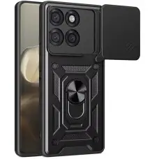 Чохол Ummi Camshield Serge Ring для Motorola Moto G56 5G Чорний / Black