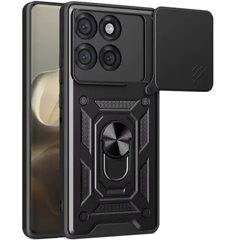 Чохол Ummi Camshield Serge Ring для Motorola Moto G56 5G Чорний / Black