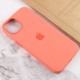 Чехол Silicone case (AAA) with Magsafe and Animation для Apple iPhone 13 (6.1")