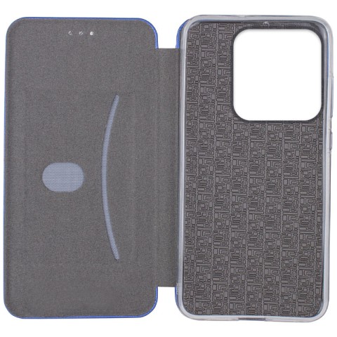 Шкіряний чохол-книжка Classy для ZTE Blade A75 4G Синій