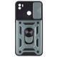 Ударостійкий чохол Camshield Serge Ring для Xiaomi Redmi A1+ / Poco C50 / A2+ Зелений