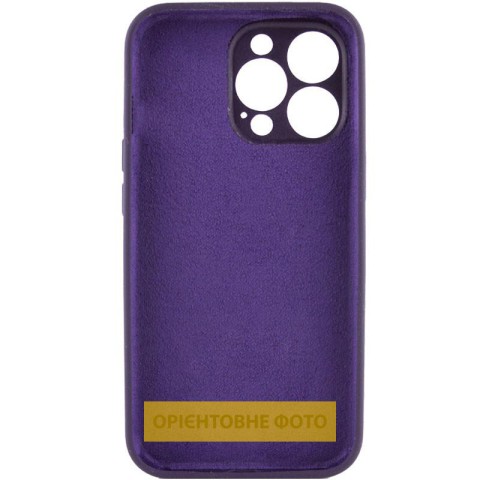 Чохол Silicone Case Full Camera Protective (AA) NO LOGO для Apple iPhone 17 Air (6.5") Фіолетовий / Elderberry