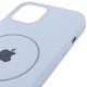 Чехол Silicone Case Full Protective (AA) with MagSafe для Apple iPhone 11 (6.1")