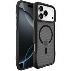 Чохол TPU Space Octagon with MagSafe для Apple iPhone 17 Pro (6.3") Carbon Black