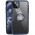 TPU+PC чохол Deen CrystalRing for Magnet (opp) для Apple iPhone 12 mini (5.4") Безбарвний / Темно-синій