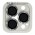 Захисне скло Metal Shine на камеру (в упак.) для Apple iPhone 12 Pro / 11 Pro / 11 Pro Max Срібний / Silver
