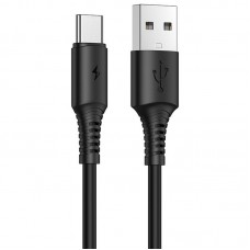 Дата кабель Borofone BX47 Coolway USB to Type-C (1m) Чорний