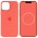 Чохол Silicone case (AAA) full with Magsafe and Animation для Apple iPhone 12 Pro / 12 (6.1") Помаранчевий / Pink citrus
