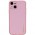 Шкіряний чохол Xshield для Apple iPhone 13 (6.1") Рожевий / Pink