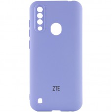 Чохол Silicone Cover My Color Full Camera (A) для ZTE Blade A7 Fingerprint (2020) Бузковий / Dasheen