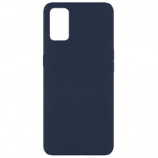 Чохол Silicone Cover Full without Logo (A) для Oppo A52 / A72 / A92 Синій / Midnight blue