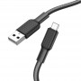 Дата кабель Hoco X69 Jaeger USB to MicroUSB (1m) Black / White