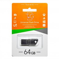 Флеш-драйв USB Flash Drive T&G 114 Metal Series 64GB Чорний