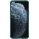 Карбонова накладка Nillkin Camshield (шторка на камеру) для Apple iPhone 14 Pro Max (6.7") Зелений / Dark Green
