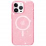 Чохол TPU Galaxy Sparkle (MagFit) для Apple iPhone 12 Pro / 12 (6.1") Pink+Glitter