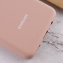 Чохол Silicone Cover Full Protective (AA) для Samsung Galaxy A02 Рожевий / Pink Sand