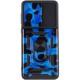 Ударостійкий чохол Camshield Serge Ring Camo для Samsung Galaxy A73 5G Синій / Army Blue