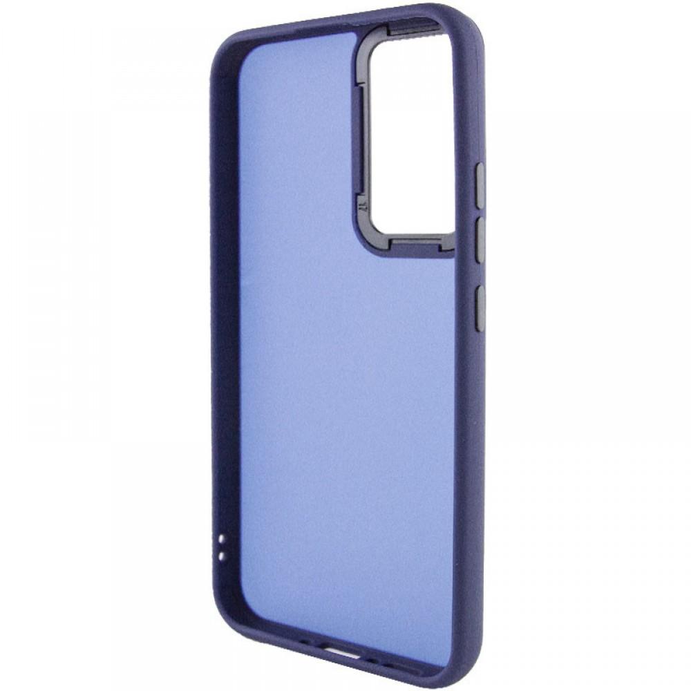 Чохол TPU+PC Lyon Frosted для Samsung Galaxy A52 4G / A52 5G / A52s Navy Blue