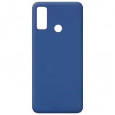 Чохол Silicone Cover Full without Logo (A) для Huawei P Smart (2020) Синій / Navy blue