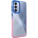 Чохол TPU+PC Fresh sip series для Samsung Galaxy A33 5G Рожевий / Синій