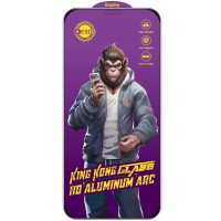 Захисне скло 5D Anti-static Purple (тех.пак) для Apple iPhone 11 / XR (6.1") Чорний