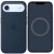 Чохол Silicone case (AAA) with Magsafe and Animation для Apple iPhone 17 Air (6.5") Midnight