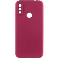 Чохол TPU GETMAN Liquid Silk Full Camera для Xiaomi Redmi Note 7 / Note 7 Pro / Note 7s Бордовий / Marsala