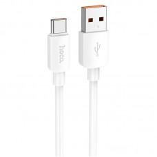 Дата кабель Hoco X96 Hyper USB to Type-C 100W (1m) White