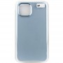 TPU чохол Bonbon Metal Style для Apple iPhone 14 Pro Max (6.7") Блакитний / Mist blue