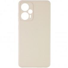 Силіконовий чохол Candy Full Camera для Xiaomi Poco F5 / Note 12 Turbo Бежевий / Antigue White