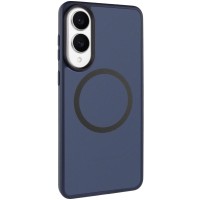 Чохол Ummi Colorful with MagSafe для Samsung Galaxy S25 Edge Синій / Navy Blue