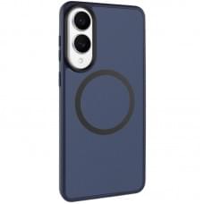 Чохол Ummi Colorful with MagSafe для Samsung Galaxy S25 Edge Синій / Navy Blue