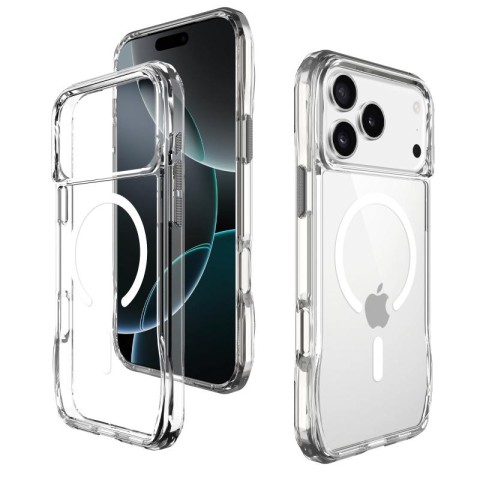 Чохол TPU Space Octagon with MagSafe для Apple iPhone 17 Pro (6.3") Clear