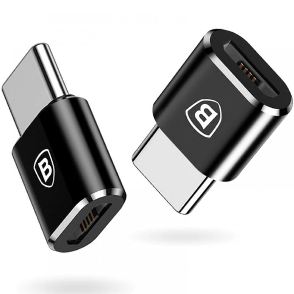 Переходник Baseus microUSB to Type-C (CAMOTG)