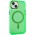 Чохол TPU+PC Lily with MagSafe для Apple iPhone 14 (6.1") Neon Green