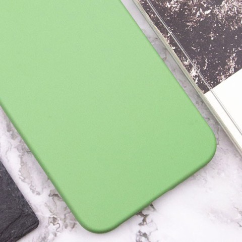 Чохол Silicone Cover Lakshmi Full Camera (AA) для Samsung Galaxy A06 Зелений / Pistachio
