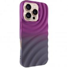 Чохол TPU ColorWave для Apple iPhone 16 Pro (6.3") Purple / Gray