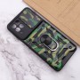 Ударостійкий чохол Camshield Serge Ring Camo для Samsung Galaxy M53 5G Зелений / Army Green