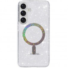 Чохол TPU Eclipse Sparkle (MagFit) для Samsung Galaxy A35 Clear