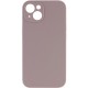Чохол Silicone Case Full Camera Protective (AA) NO LOGO для Apple iPhone 14 (6.1") Сірий / Lavender