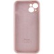 Чохол Silicone Case Full Camera Protective (AA) для Apple iPhone 14 (6.1") Рожевий / Pink Sand
