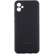 Чохол Silicone Cover Lakshmi Full Camera (AAA) with Logo для Samsung Galaxy A06 Чорний / Black