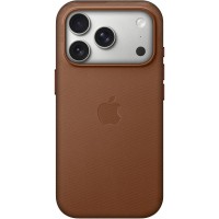 Тканинний чохол TechWoven (AAA) with MagSafe and Animation для Apple iPhone 17 Pro (6.3") Sienna