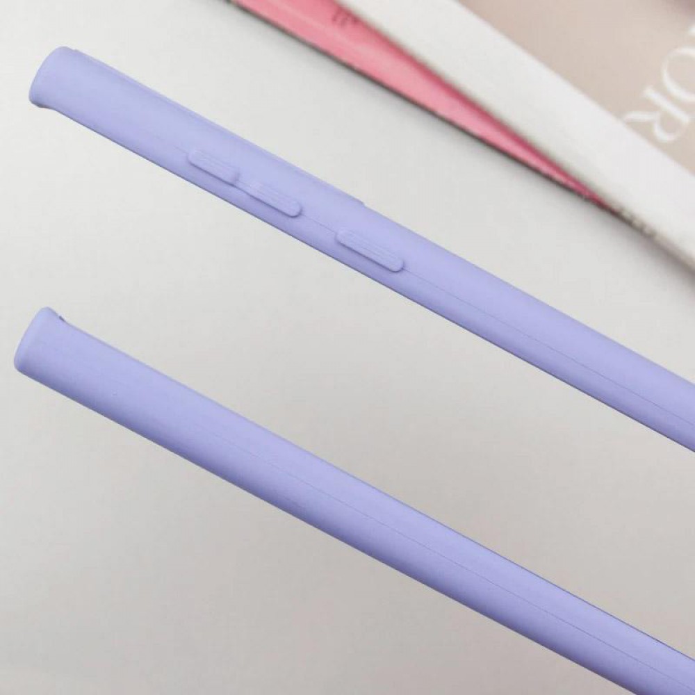 Чохол Silicone Cover Lakshmi Full Camera (AA) with MagFit для Samsung Galaxy S24 Ultra Бузковий / Dasheen