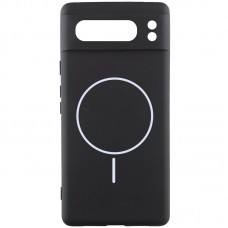 Чохол Silicone Cover Lakshmi Full Camera (AA) with MagFit для Google Pixel 8 Pro Чорний / Black